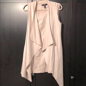 Long Suede Vest - Forever 21